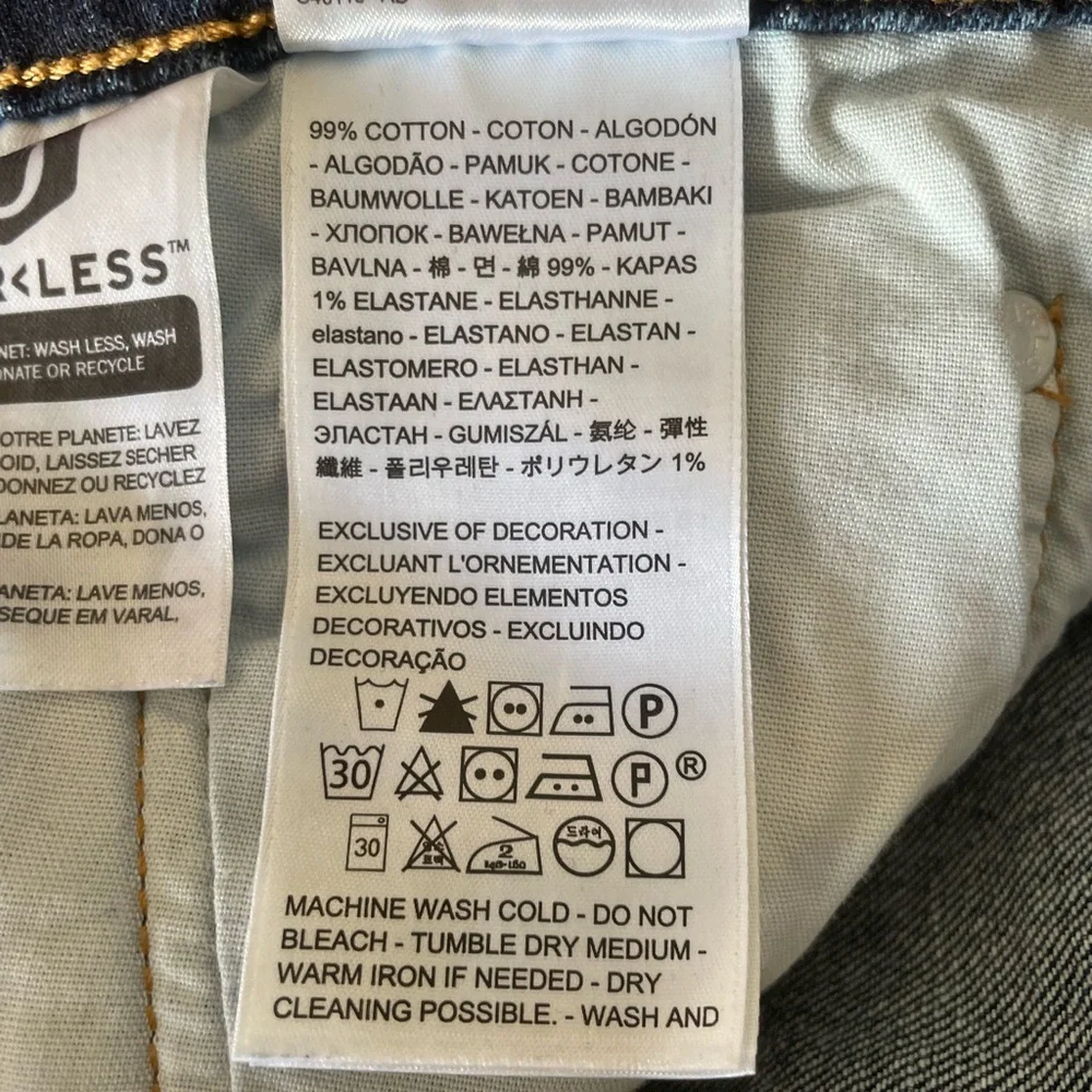 Levi’s 501 Crop Jeans Ss 30 - Picture 7 of 11